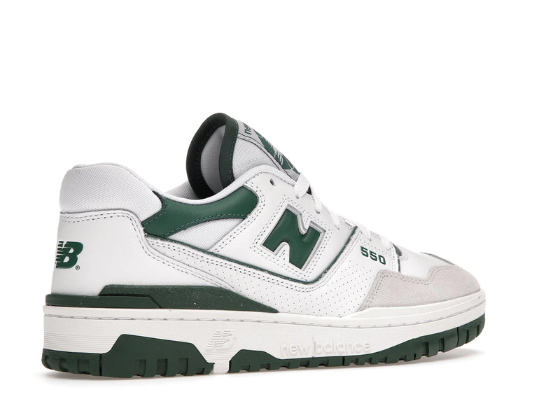 New Balance 550 White Green - White/Green - BB550WT1 - 33