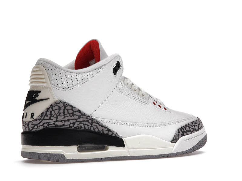 Air Jordan 3 Retro White Cement Reimagined - Summit White/Fire Red/Black/Cement Grey - DN3707-100 - 33