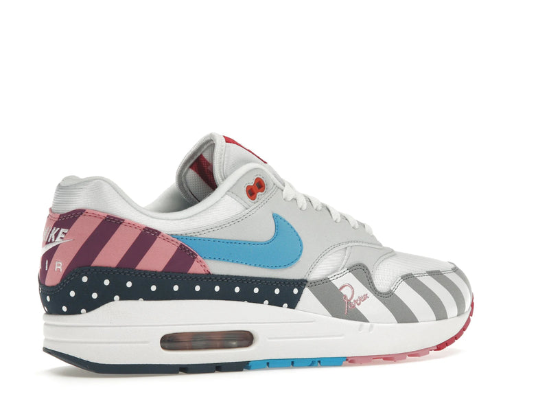 Nike Air Max 1 Parra (2018) - White/Multi-Color - AT3057-100 - 33