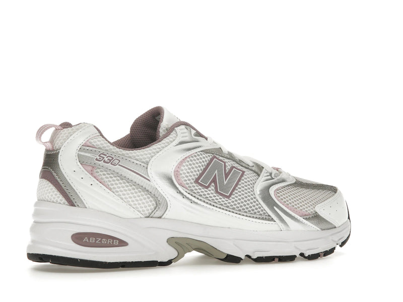 New Balance 530 Ice Wine - White/Silver Metallic/Ice Wine - MR530SGC - 33