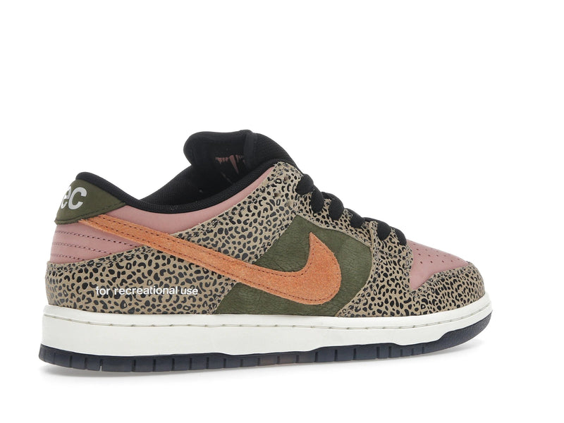 Nike SB Dunk Low Arts Rec - Khaki/Amber Brown-Rough Green-Rust Pink-Black-Sail - IH3211-200 - 33