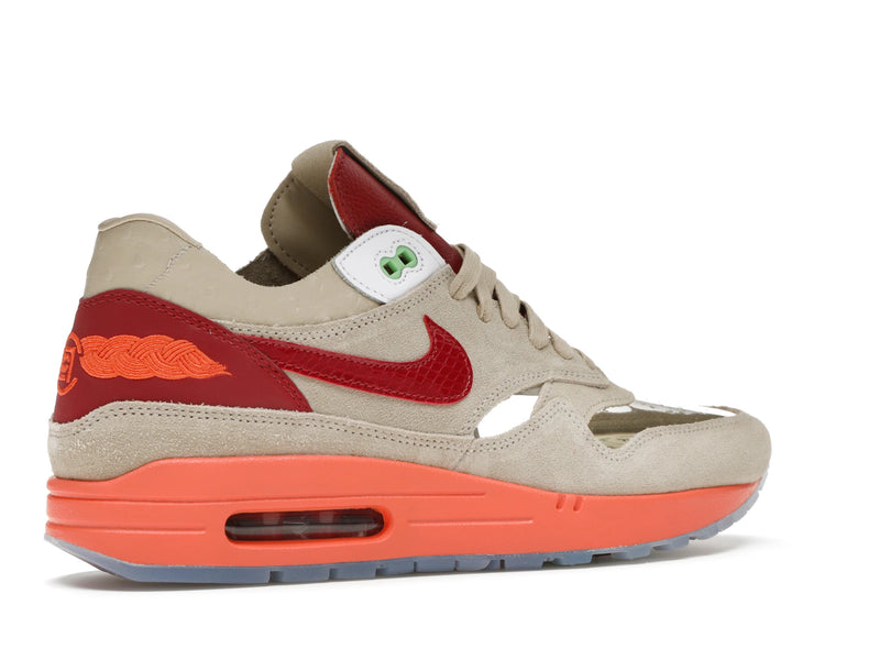 Nike Air Max 1 Clot Kiss Of Death (2021) - Net/Deep Red-Orange Blaze - DD1870-100 - 33