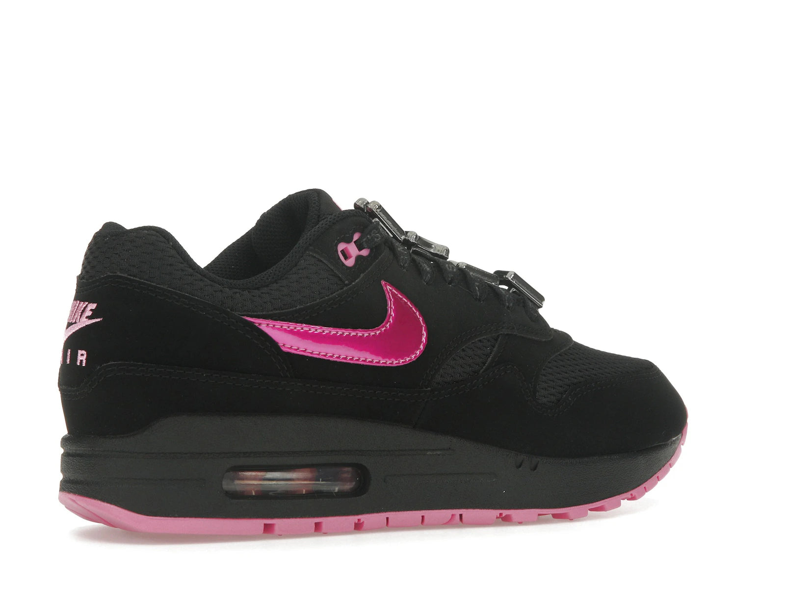 Nike Air Max 1 PRM Valentines Day Black - Black/Playful Pink - HV2302-001 - 33