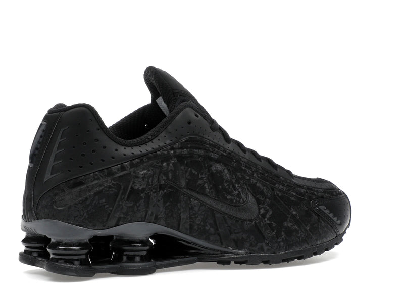 Nike Shox R4 Black Floral - Black/Dark Smoke Grey - HV0934-002 - 33