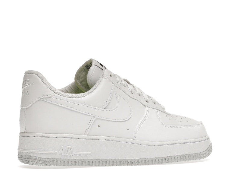 Nike Air Force 1 Low Next Nature White Metallic Grey (Women's) - White/Metallic Grey - DC9486-101 - 33
