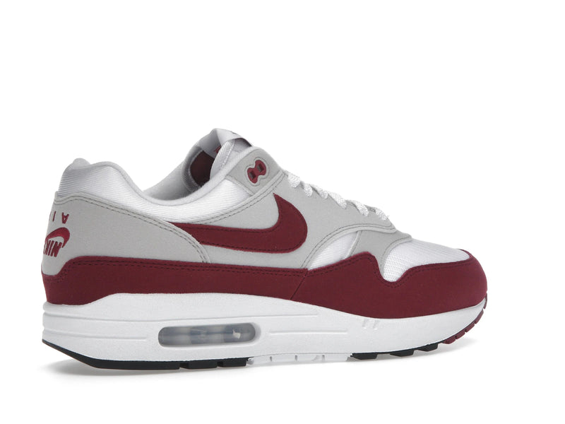 Nike Air Max 1 87 Stranger Things Steve Harrington - White/Team Maroon/Neutral Grey/Black/Speed Red - IM3906-100 - 33