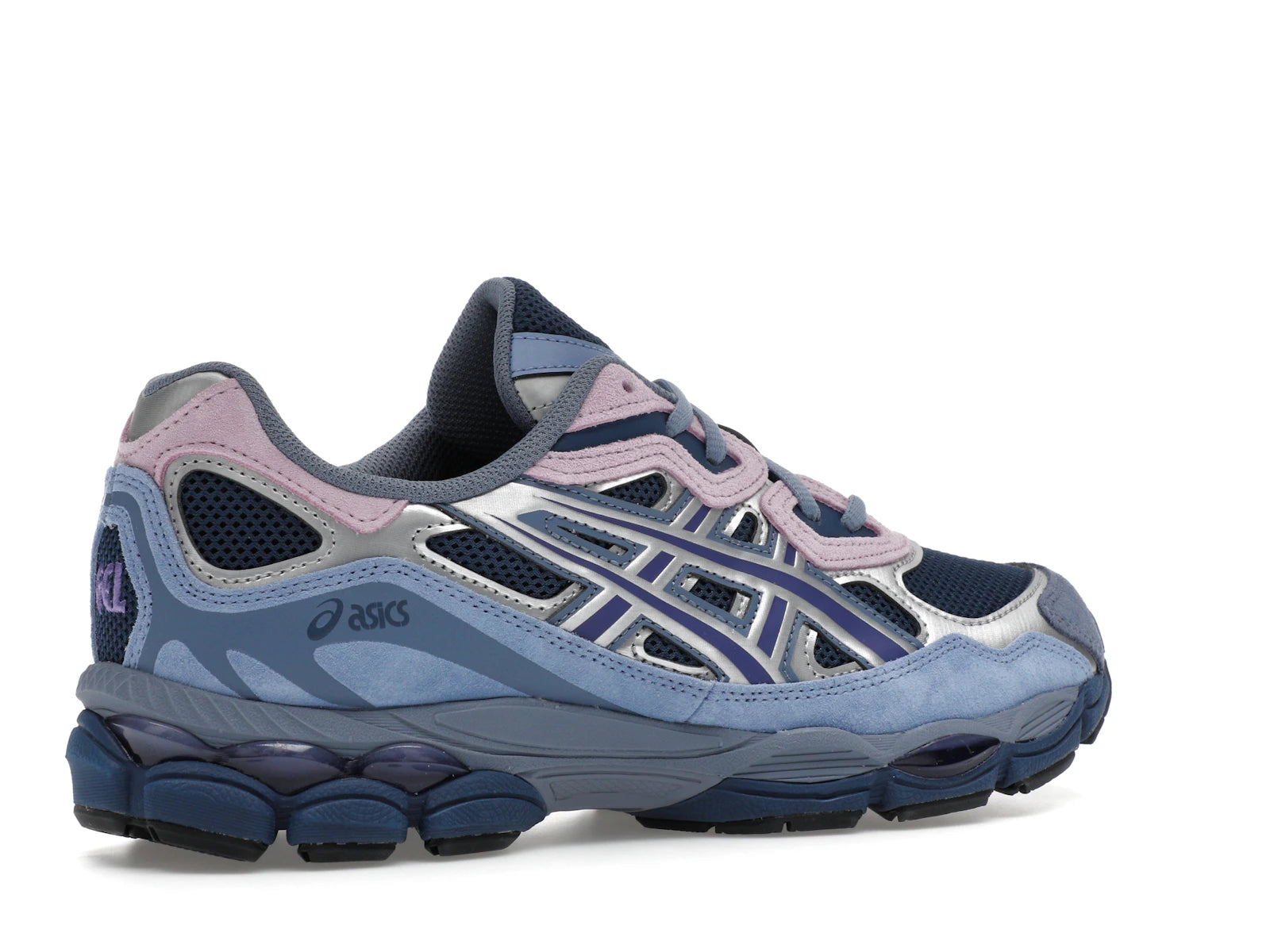 Asics Gel Nyc Blue Pink Silver - Blue/Pink/Silver - 1203A785-400 - 33