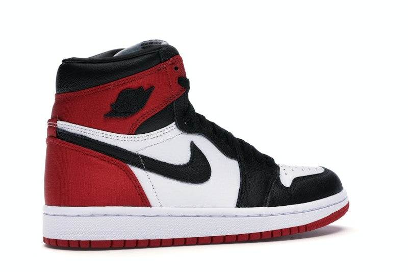 Air Jordan 1 Retro High Satin Black Toe (W) - Black/White-University Red - CD0461-016 - 33