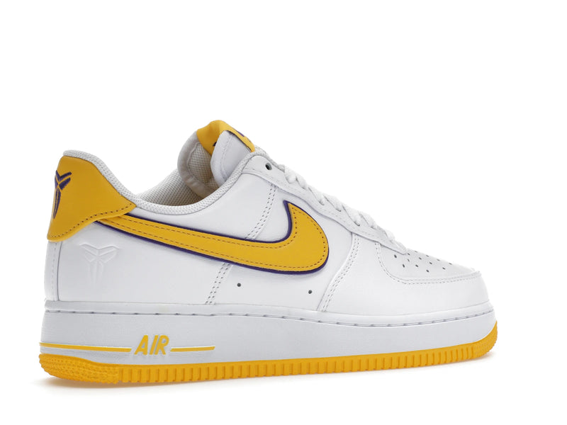 Nike Air Force 1 Low Kobe Bryant Lakers Home - White/Varsity Maize/Varsity Purple - FZ1151-100 - 33