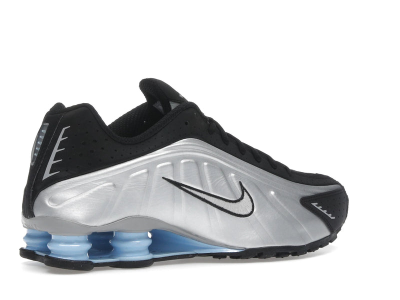 Nike Shox R4 Metallic Silver Black Psychic Blue - Metallic Silver/Black/Psychic Blue/Metallic Silver - HQ1988-004 - 33