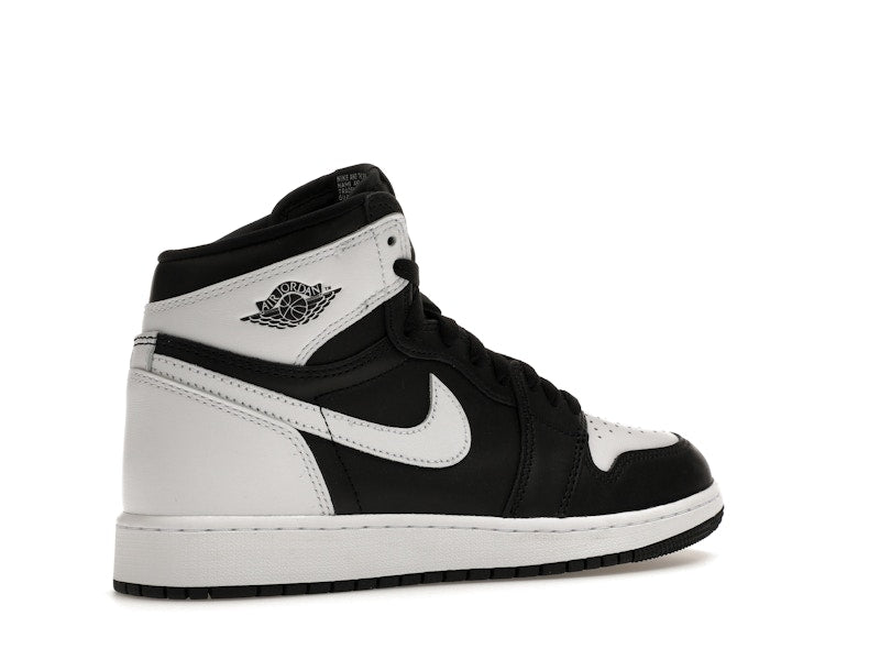 Air Jordan 1 High OG Black White (GS) - weergave 33