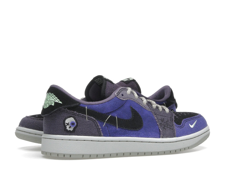 Air Jordan 1 Retro Low OG Zion Williamson Voodoo Alternate - Regency Purple/Vapor Green/Black/Dark Raisin/Daybreak/Light Silver - IH2309-500 - 33