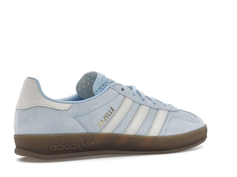 adidas Gazelle Indoor Clear Sky Off White (Women's) - Clear Sky/Off White/Gum - JI2717 - 33