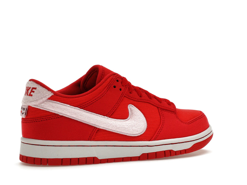 Nike Dunk Low Valentines Day (2024) (GS) - Fire Red/Pink Foam/Light Crimson/White/Team Red - FZ3548-612 - 33