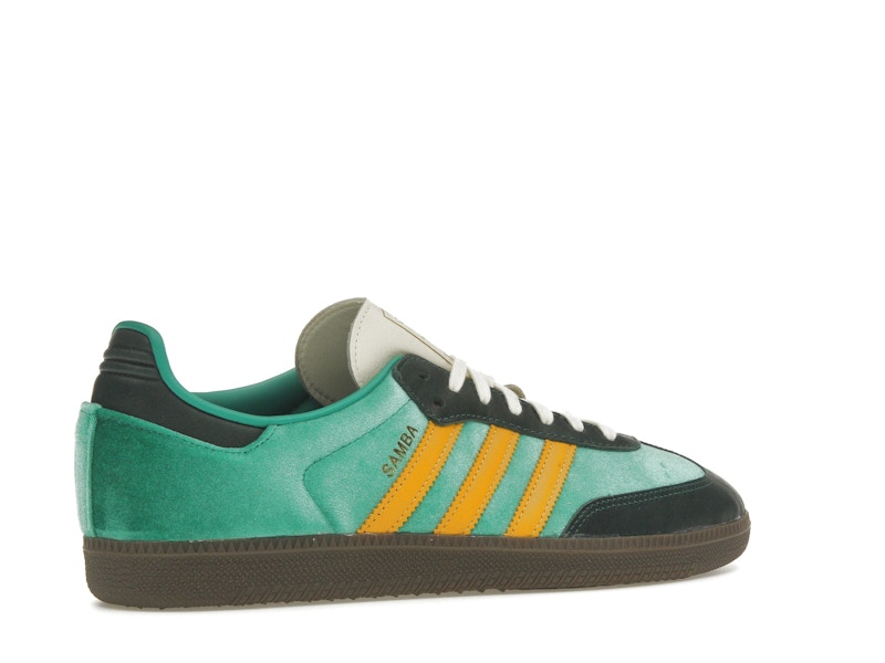adidas Samba OG Court Green Preloved Yellow (Women's) - Court Green/Preloved Yellow/Collegiate Green - JI2681 - 33