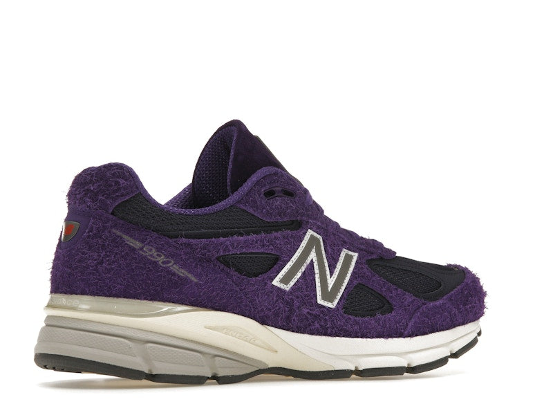 New Balance 990v4 MiUSA Teddy Santis Plum Purple - Plum Purple/White/Black - U990TB4 - 33