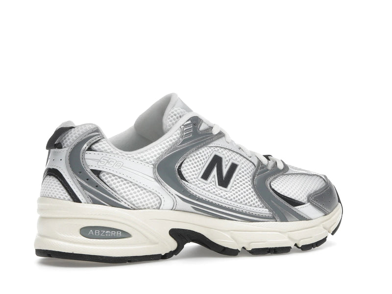 New Balance 530 Silver Metallic Black Cement - Silver Metallic/Black Cement - U530ESA - 33