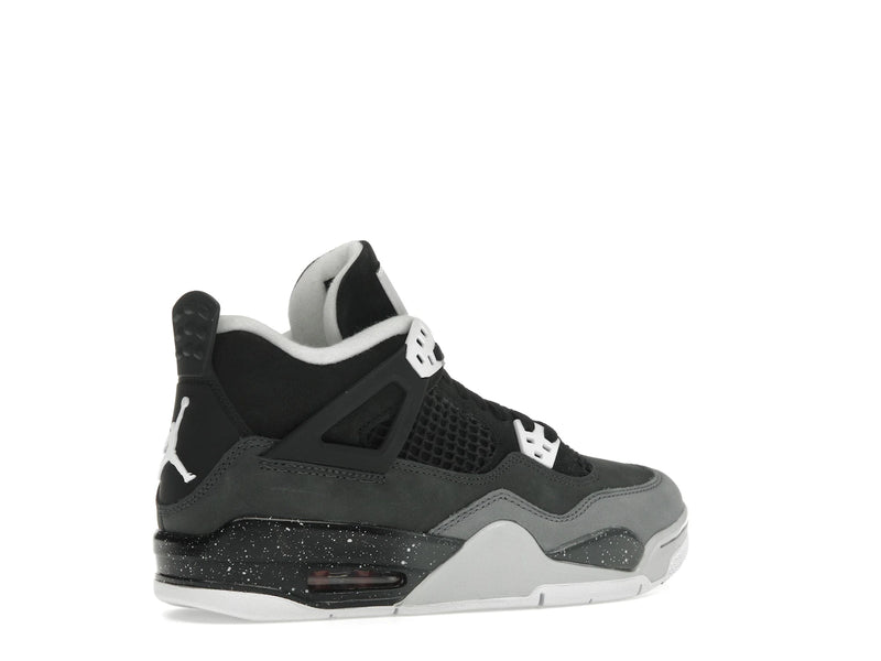 Air Jordan 4 Retro Fear (2024) (GS) - Black/White/Anthracite/Black/Pure Platinum - FQ8213-002 - 33