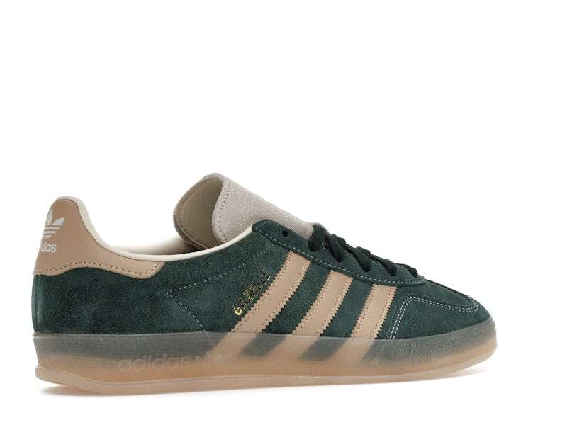 adidas Gazelle Indoor Shadow Green Warm Sandstone - Shadow Green/Warm Sandstone/Wonder White - JH5402 - 33
