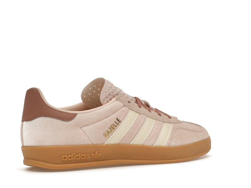 adidas Gazelle Indoor Wonder Quartz Velvet (Women's) - Wonder Quartz/Warm Clay/Gum - JR0232 - 33