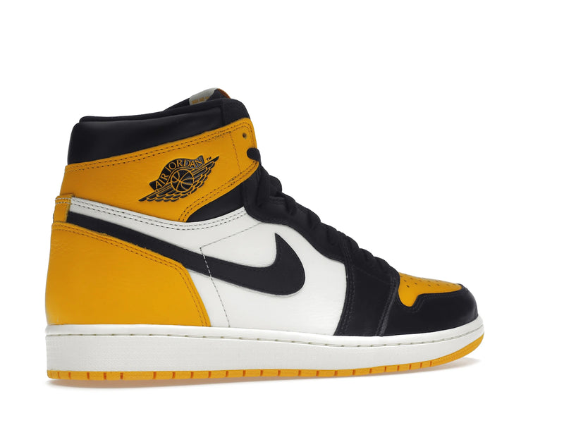 Air Jordan 1 Retro High OG Yellow Toe - Taxi/Black-Sail - 555088-711 - 33