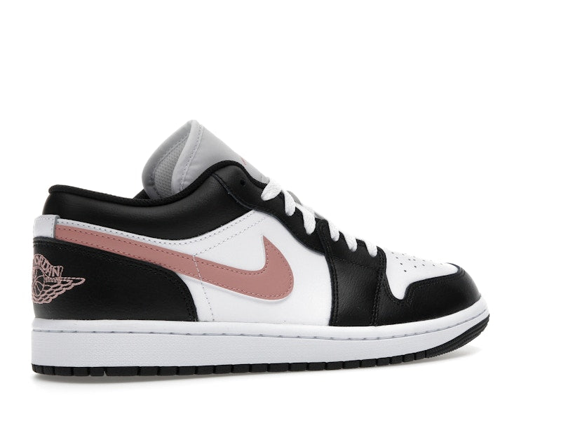 Air Jordan 1 Low Black Rust Pink - Black/Rust Pink/White - 553558-165 - 33