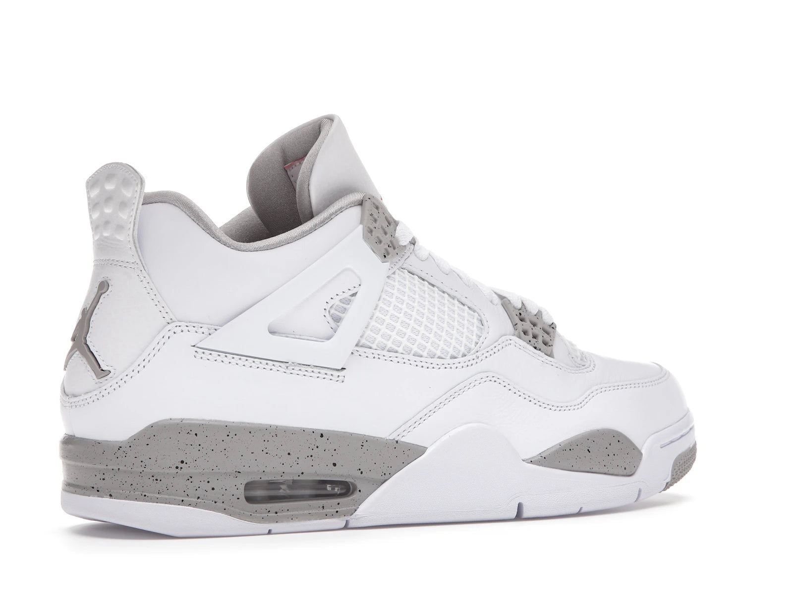 Air Jordan 4 Retro White Oreo (2021) - White/Tech Grey-Black-Fire Red - CT8527-100 - 33