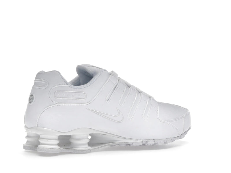 Nike Shox Nz Triple White - White/White - 378341-128 - 33