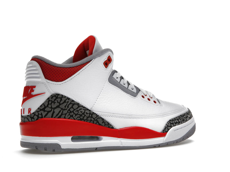 Air Jordan 3 Retro Fire Red (2022) - White/Fire Red/Cement Grey/Black - DN3707-160 - 33