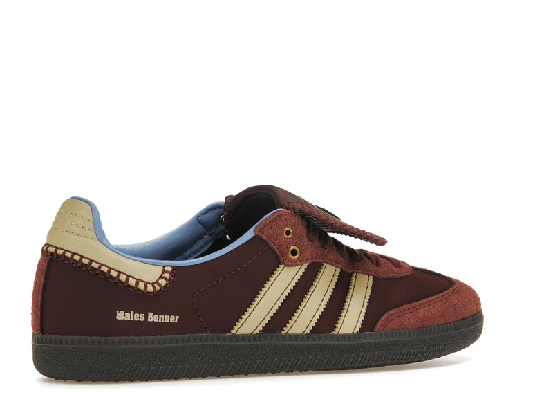 Adidas Samba Nylon Wales Bonner Fox Brown - Fox Brown/Sandy Beige/Lucky Blue - IE0579 - 33