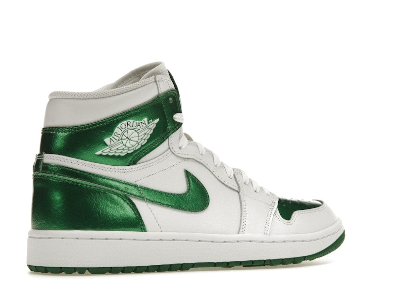 Air Jordan 1 Retro High Golf Metallic Green - White/Pine Green - DQ0660-130 - 33