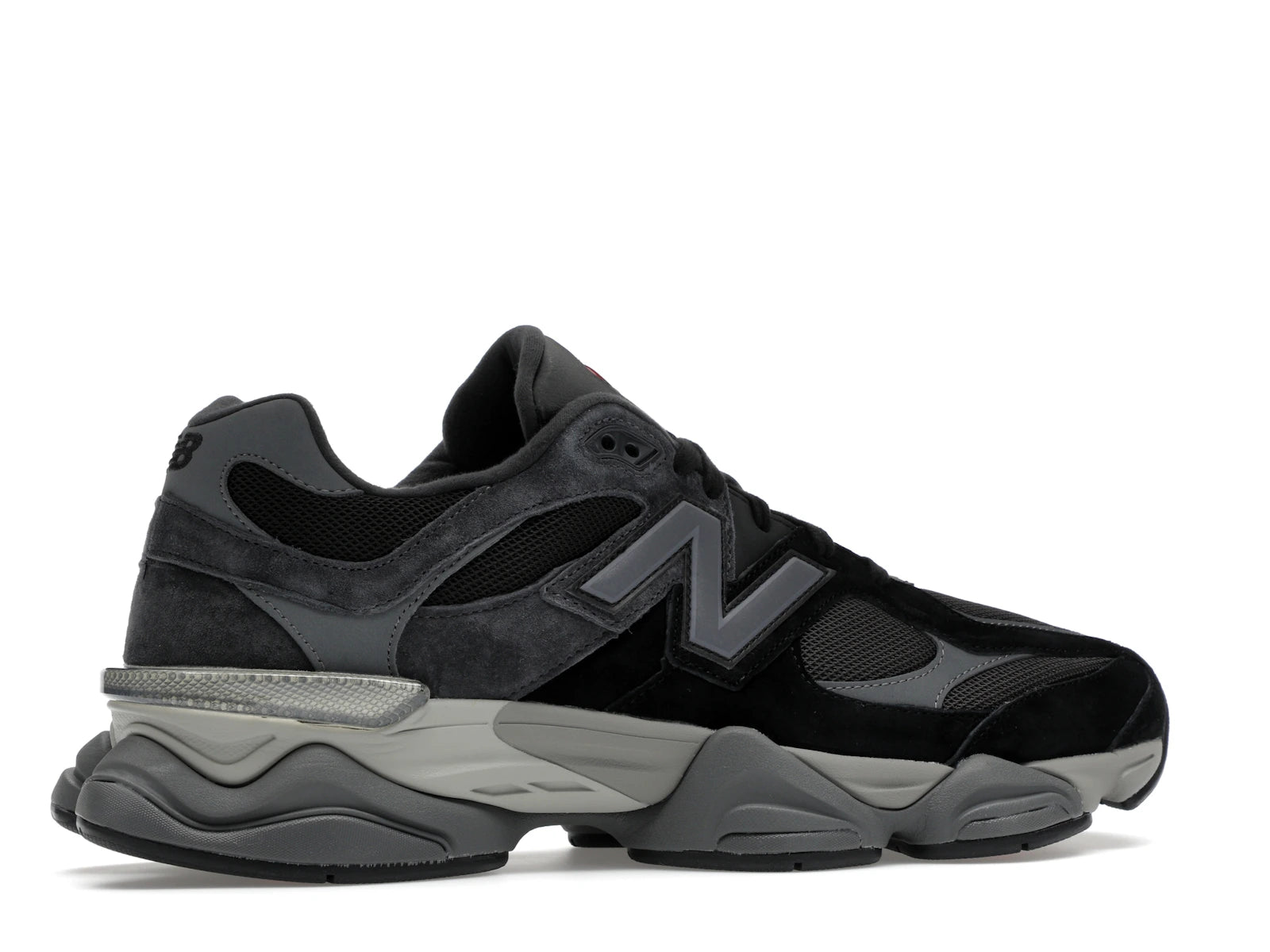 New Balance 9060 Black Castlerock Grey - Black/Castlerock - U9060BLK - 34