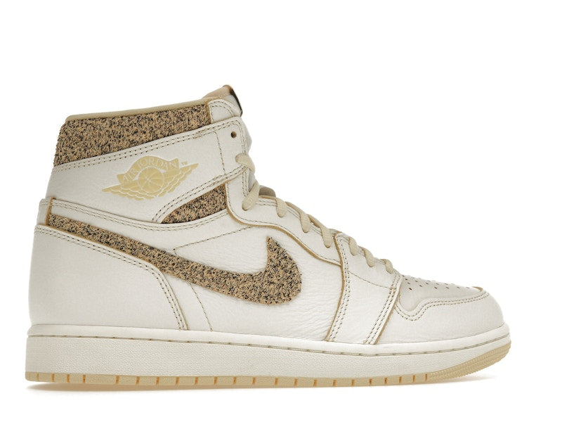 Air Jordan 1 Retro High OG Craft Vibrations Of Naija - Sail/Pale Vanilla-Black - FD8631-100 - 34