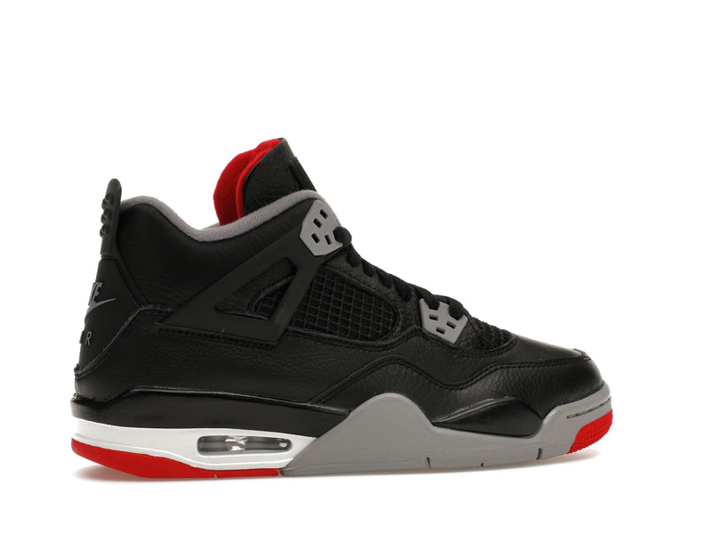 Air Jordan 4 Retro Bred Reimagined (GS) - Black/Cement Grey/Varsity Red/Summit White - FQ8213-006 - 34