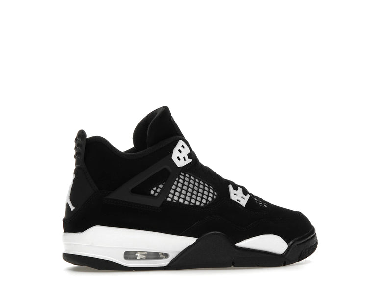 Air Jordan 4 Retro White Thunder (GS) - Black/White/Black - FQ8213-001 - 34