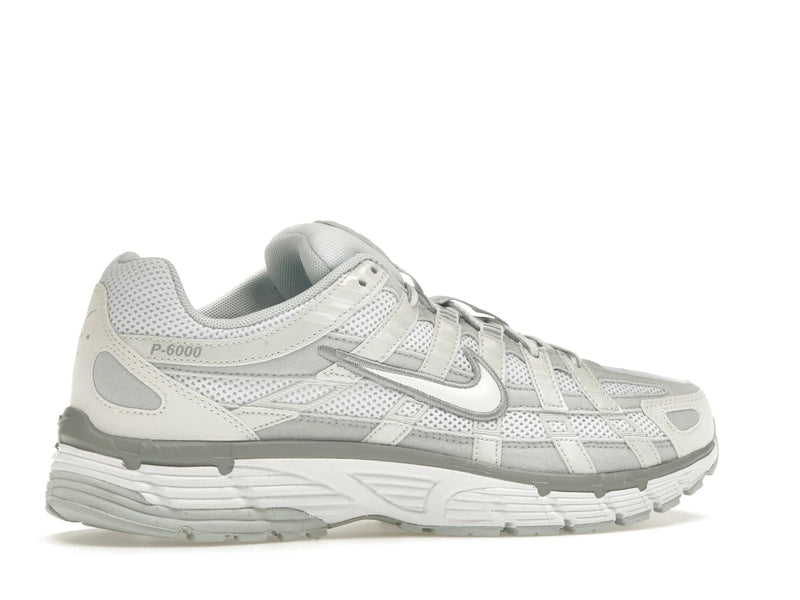 Nike P 6000 Summit White Pure Platinum - Metallic Summit White/Pure Platinum/Wolf Grey/White - FV6603-101 - 34