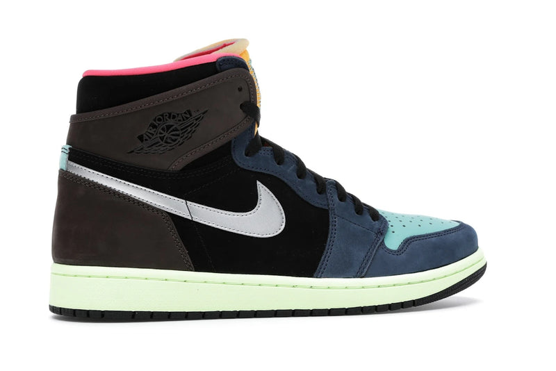 Air Jordan 1 Retro High Bio Hack - Baroque Brown/Black-Laser Orange-Racer Pink - 555088-201 - 34