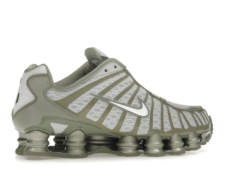 Nike Shox Tl Light Army - Light Silver/White/Light Army - AR3566-006 - 34