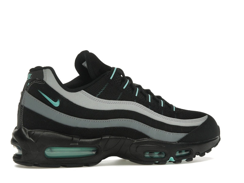 Nike Air Max 95 Black Aurora Green - Black/Aurora Green/Cool Grey - HV6062-001 - 34