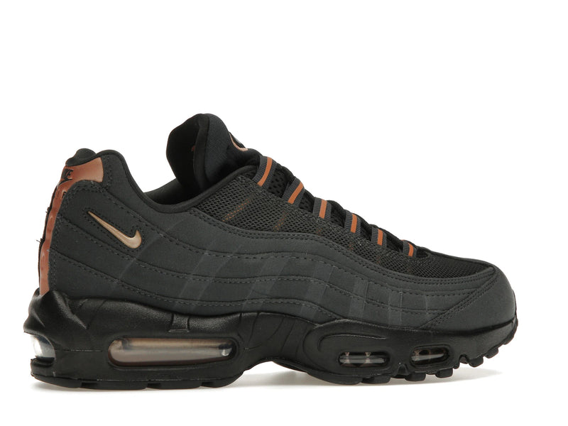 Nike Air Max 95 Central Cee Live Yours - Black/Metallic Red Bronze/Anthracite/Dusted Clay/Cool Grey - HQ6457-001 - 34