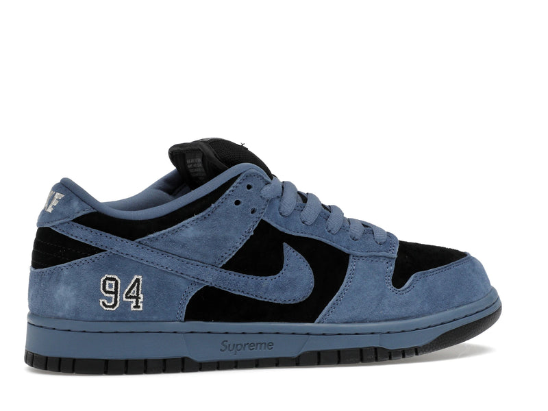 Nike SB Dunk Low Supreme 94 Ocean Fog - Ocean Fog/Ocean Fog/Black - HQ8487-400 - 34