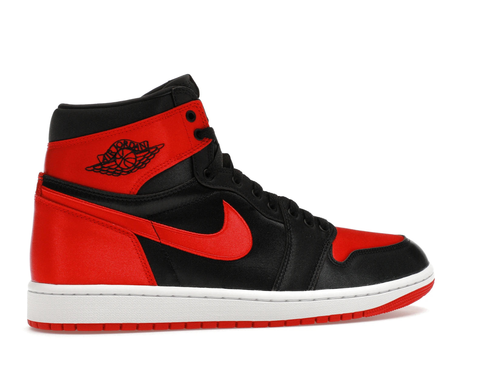 Air Jordan 1 Retro High OG Satin Bred - Black/University Red/White - FD4810-061 - 34
