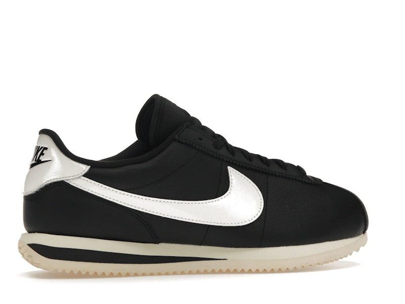 Nike Cortez 23 Premium Black Sail (Women's) - Black/Sail/Alabaster - FB6877-001 - 34