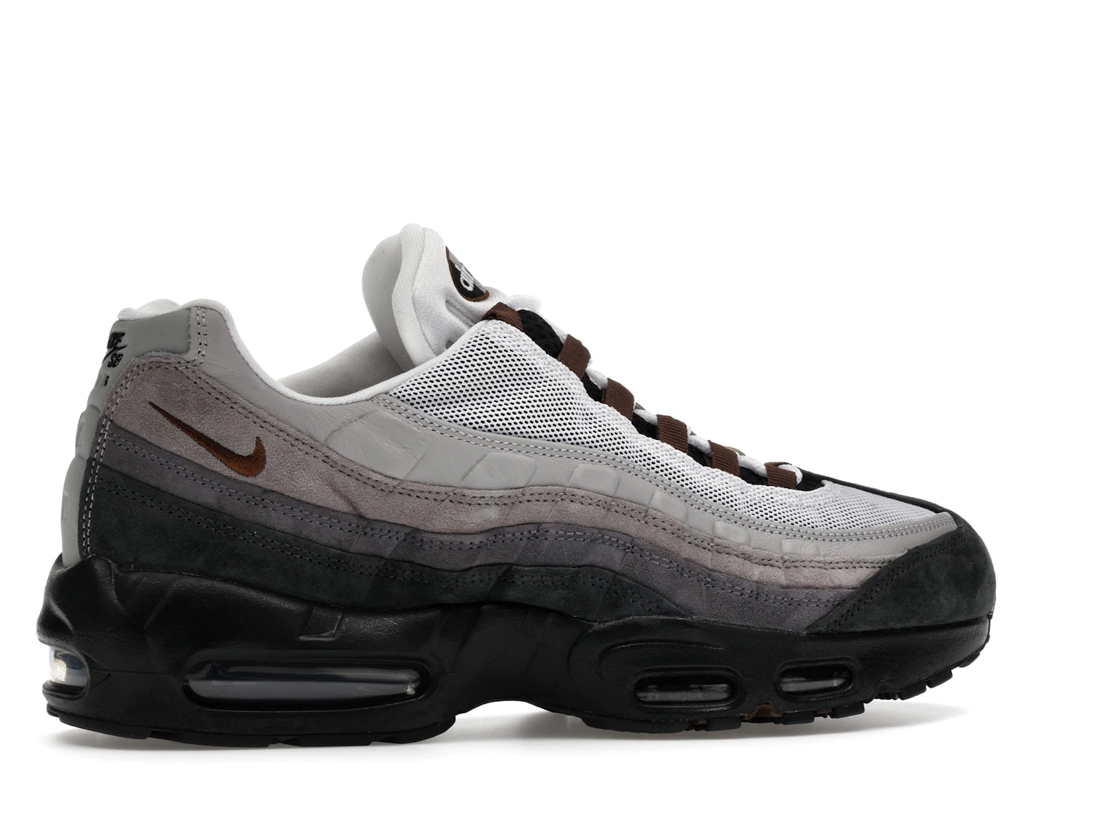 Nike Air Max 95 SB Cacao Wow - Black/Cacao Wow/Anthracite/Light Graphite/Light Charcoal/Pearl Grey - HF7545-002 - 34