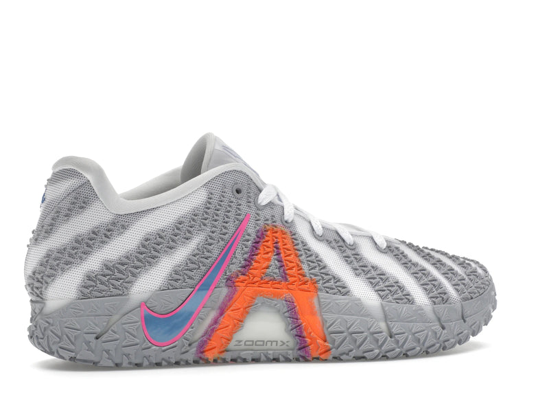 Nike JA 3 Light Show - White/Dusty Cactus/Hyper Pink/Star Blue - HF2794-100/HF2793-100 - 34