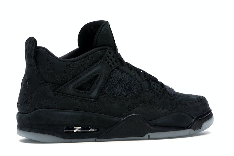 Air Jordan 4 Retro Kaws Black - Black/Black-Clear-Glow - 930155-001 - 34