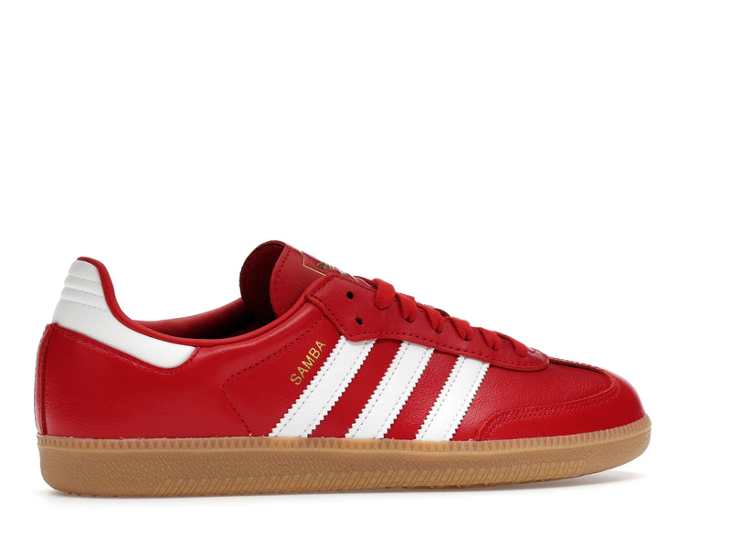 Adidas Samba OG Better Scarlet White - Better Scarlet/Cloud White/Gum - JR0881 - 34