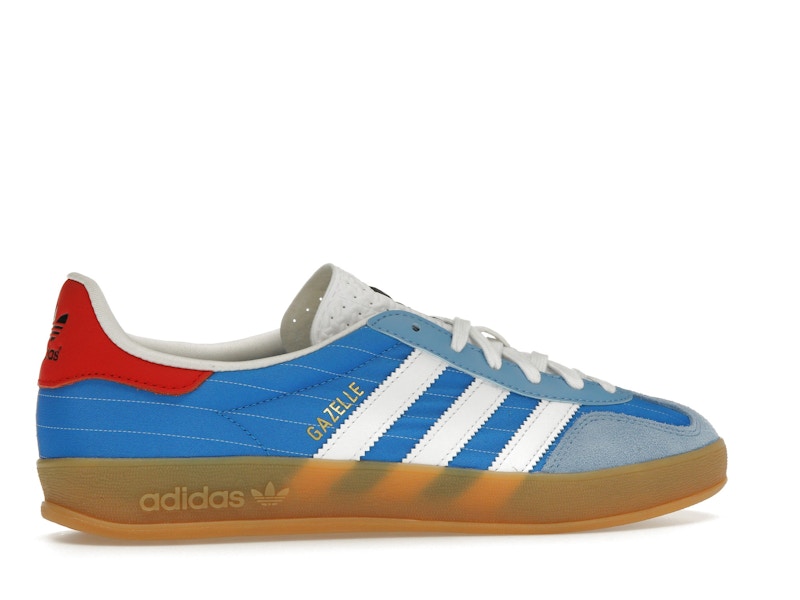 adidas Gazelle Indoor Olympic Blue - Olympic Blue/Red/Gum - IF9643 - 34