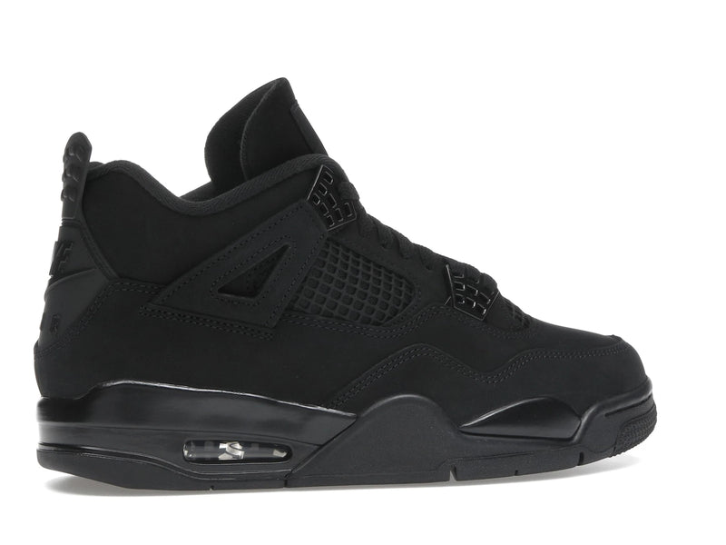 Air Jordan 4 Retro Black Cat (2025) - Black/Black/Light Graphite - FV5029-010 - 34