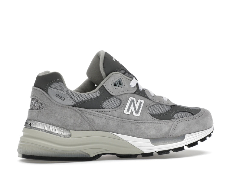 New Balance 992 Miusa Grey Silver Metallic - Grey/Silver Metallic - U992GY - 34